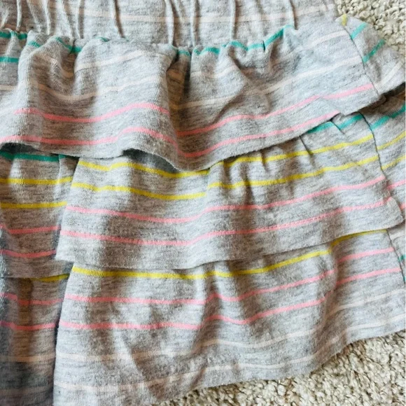 Toddler girls set of 3 scooter skirts 12-18 months tie dye, stripes, polka dots - Picture 2 of 8